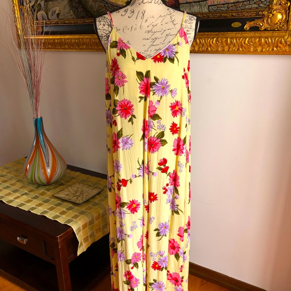 Zara flowy maxi dress